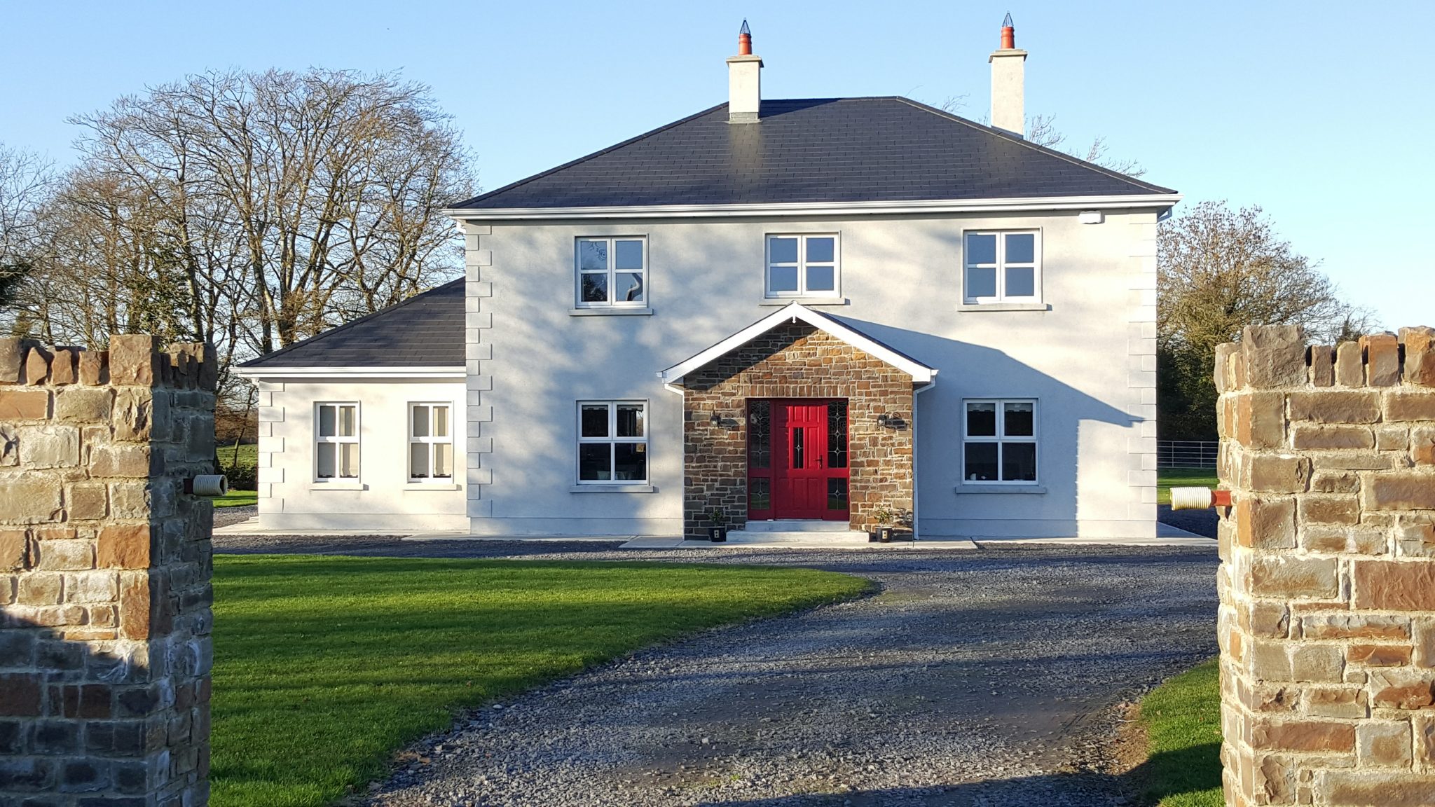 A completed family home by CMD Construction